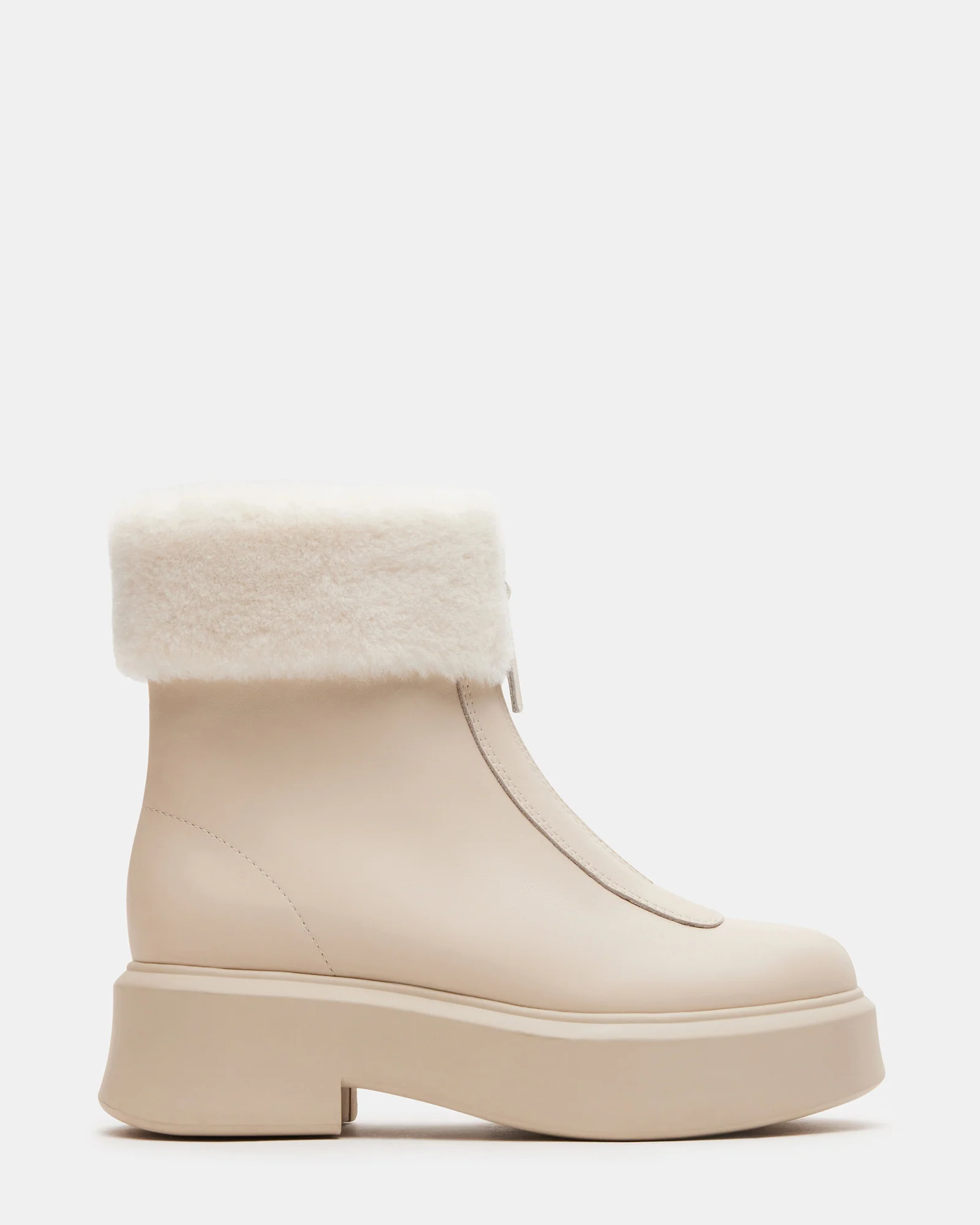 Jones Faux Fur Bone Leather