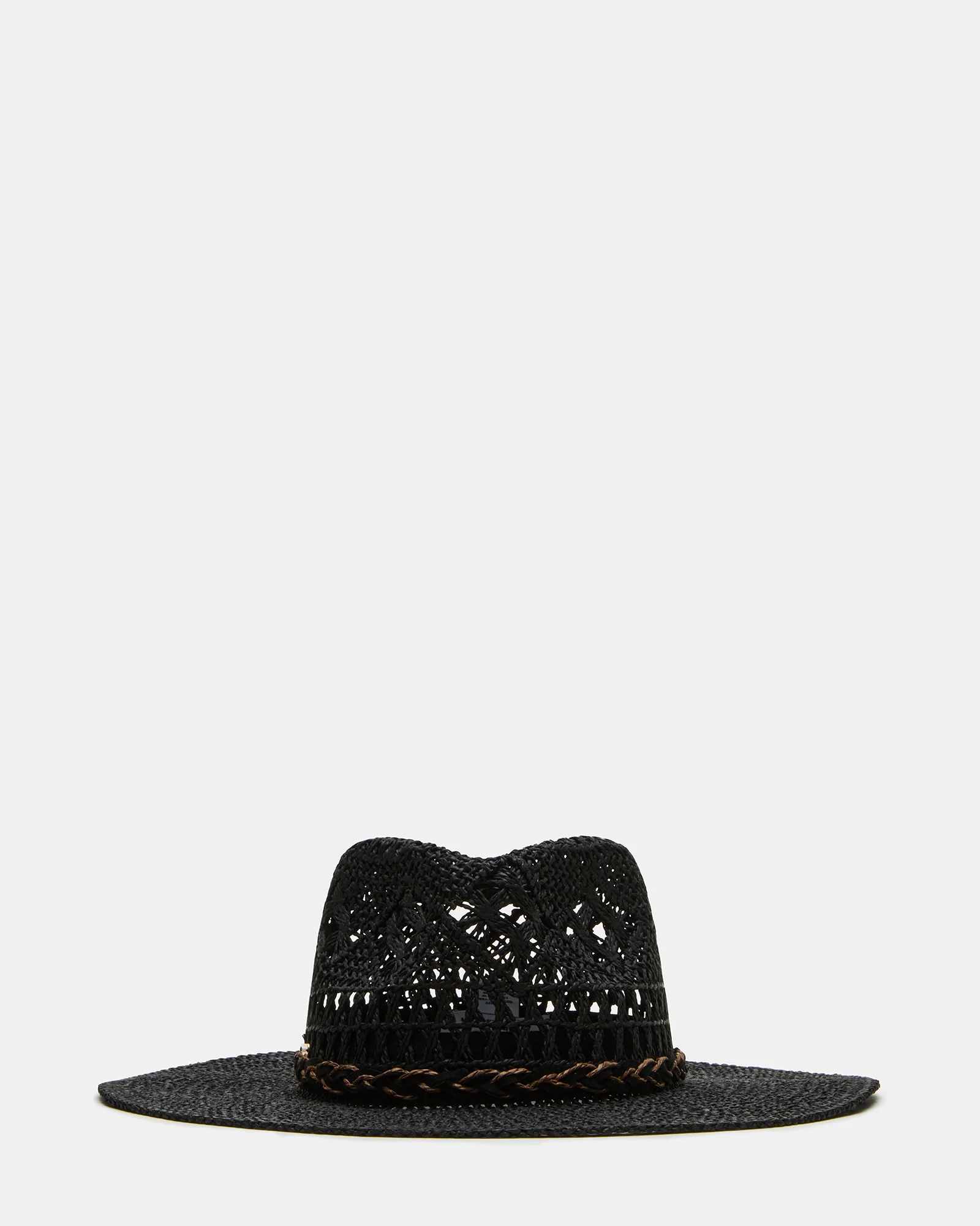 Western Panama Hat Black