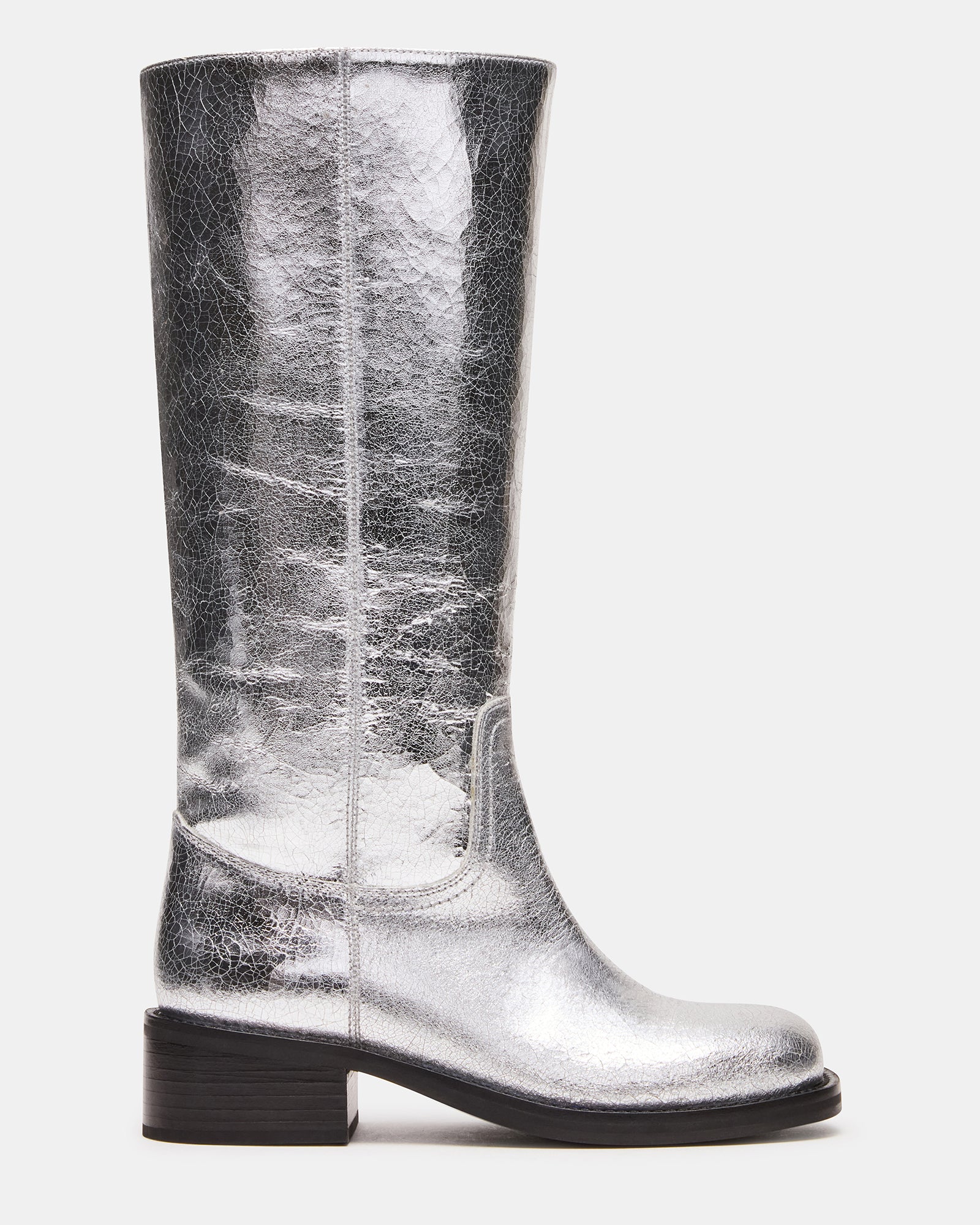 Riggs Silver Leather