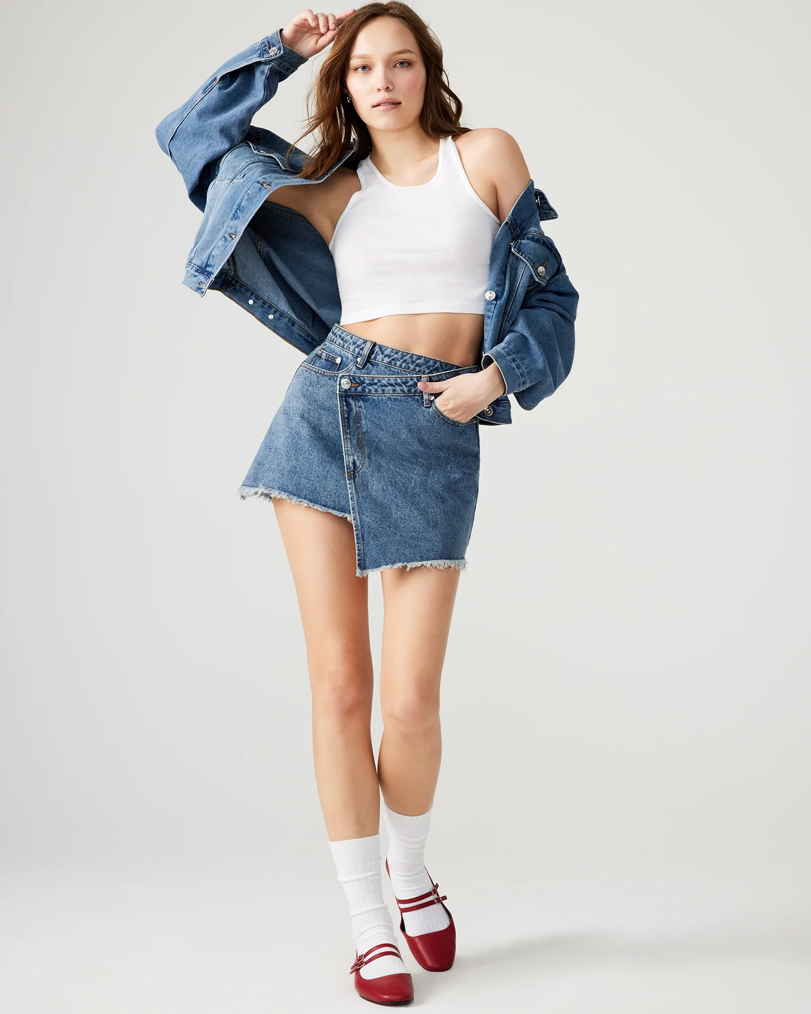 Kyla Denim Skirt