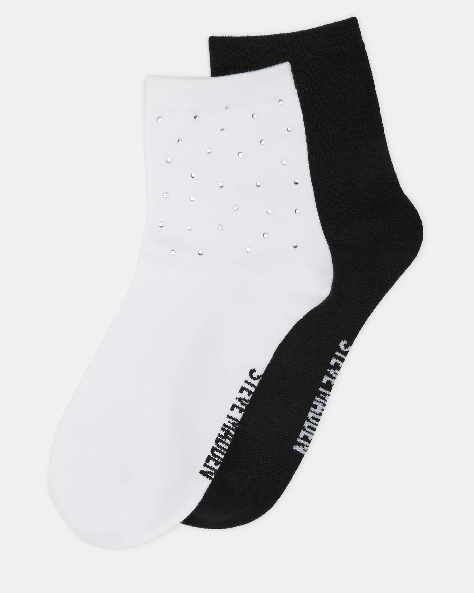 Iced Socks White/black
